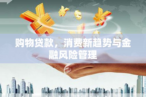 钦北购物贷款，消费新趋势与金融风险管理
