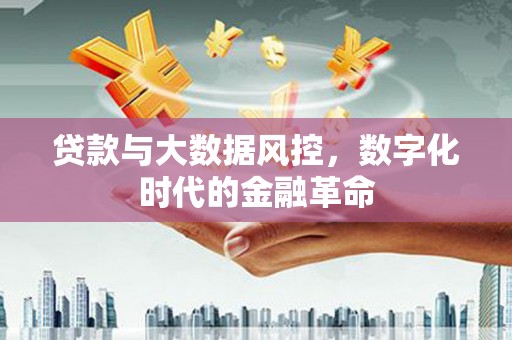 钦北贷款与大数据风控，数字化时代的金融革命