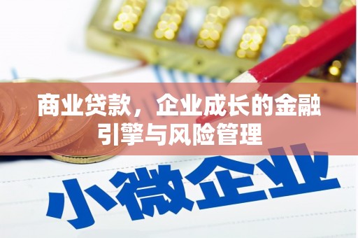 钦北商业贷款，企业成长的金融引擎与风险管理