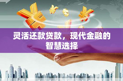 钦北灵活还款贷款，现代金融的智慧选择