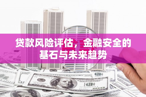 钦北贷款风险评估，金融安全的基石与未来趋势