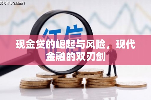 钦北现金贷的崛起与风险，现代金融的双刃剑