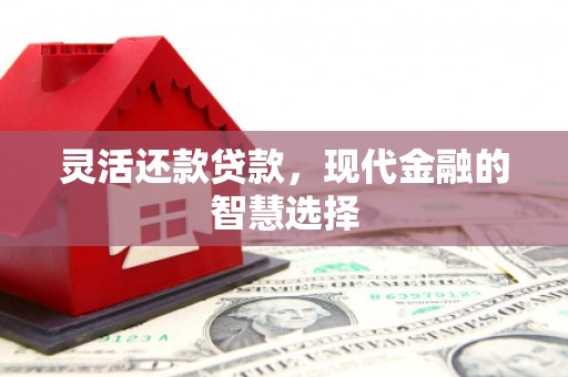 钦北灵活还款贷款，现代金融的智慧选择