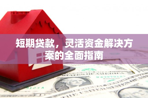 钦北短期贷款，灵活资金解决方案的全面指南