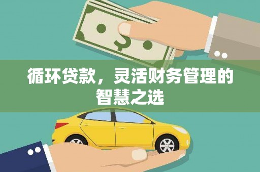 钦北循环贷款，灵活财务管理的智慧之选