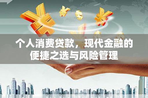 钦北个人消费贷款，现代金融的便捷之选与风险管理