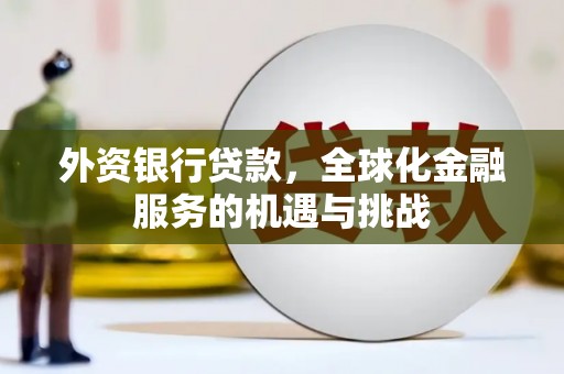 钦北外资银行贷款，全球化金融服务的机遇与挑战