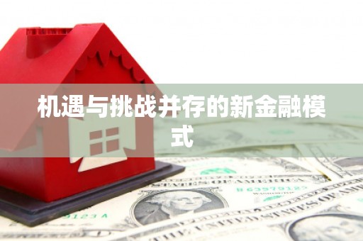 钦北机遇与挑战并存的新金融模式