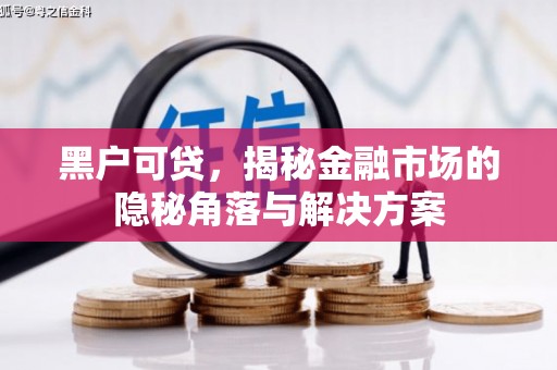 钦北黑户可贷，揭秘金融市场的隐秘角落与解决方案