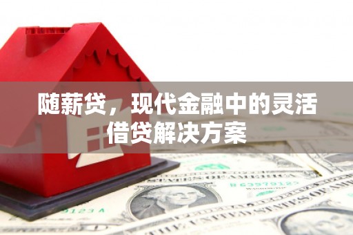 钦北随薪贷，现代金融中的灵活借贷解决方案