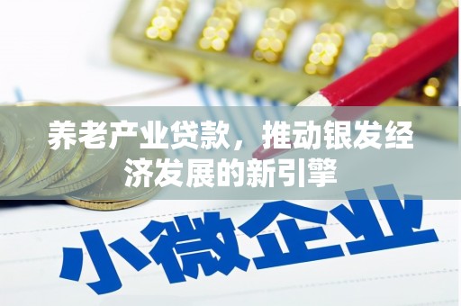 钦北养老产业贷款，推动银发经济发展的新引擎