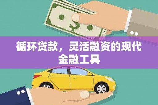 钦北循环贷款，灵活融资的现代金融工具