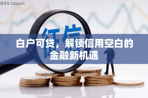 钦北白户可贷，解锁信用空白的金融新机遇