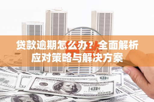 钦北贷款逾期怎么办？全面解析应对策略与解决方案