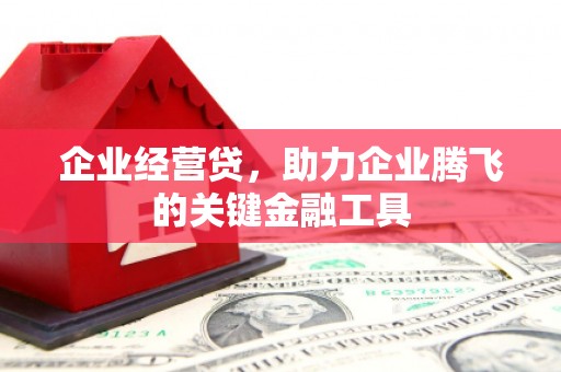 钦北企业经营贷，助力企业腾飞的关键金融工具