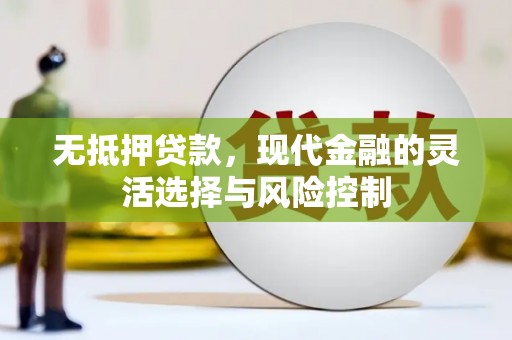 钦北无抵押贷款，现代金融的灵活选择与风险控制