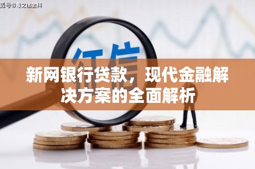 钦北新网银行贷款，现代金融解决方案的全面解析