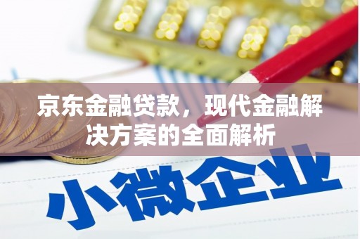 钦北京东金融贷款，现代金融解决方案的全面解析