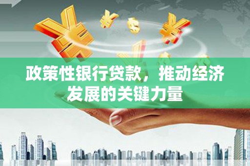 钦北政策性银行贷款，推动经济发展的关键力量