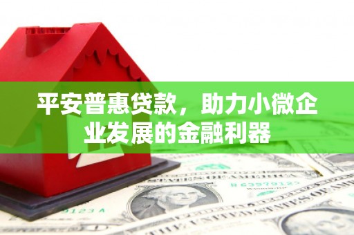 钦北平安普惠贷款，助力小微企业发展的金融利器