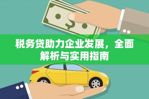钦北税务贷助力企业发展，全面解析与实用指南