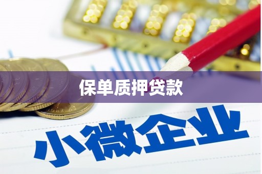 钦北保单质押贷款