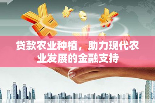 钦北贷款农业种植，助力现代农业发展的金融支持