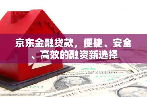 钦北京东金融贷款，便捷、安全、高效的融资新选择